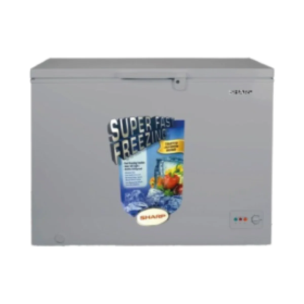 CONGELATEUR SHARP HORIZONTAL 500LITRES GRIS SCFK490X