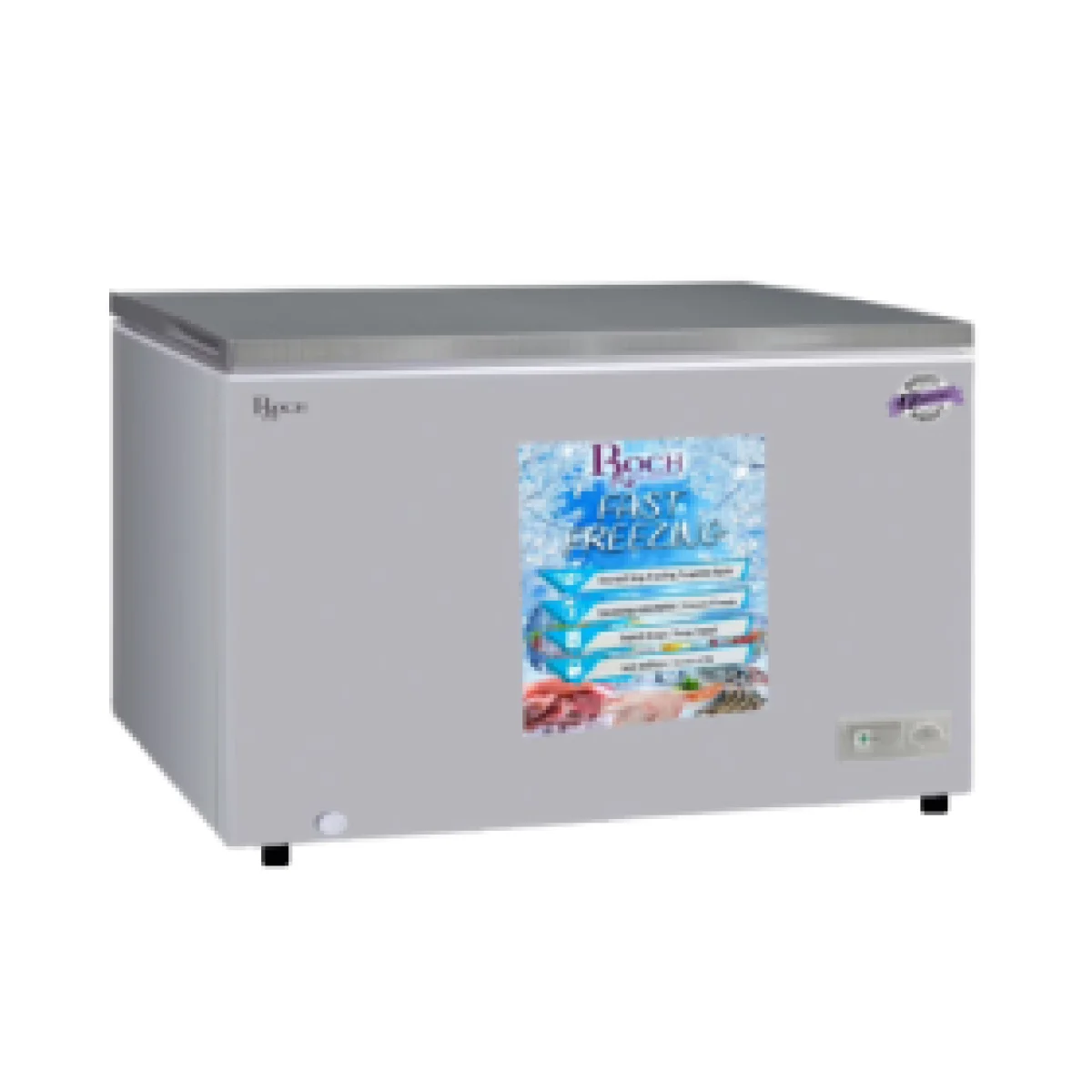 CONGELAEUR ROCH HORIZONTAL 550LITRES SILVER RCF550B