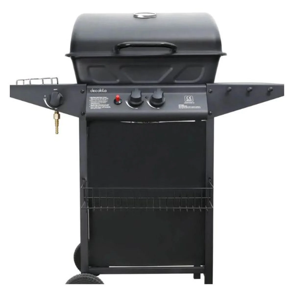 BARBECUE A GAZ DECAKILA 2FEUX KMGS005B