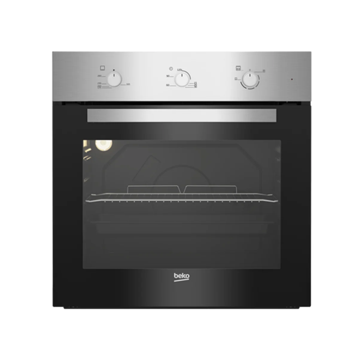 FOUR BEKO ENCASTRABLE 60X60 A GAZ INOX BIGT21101X