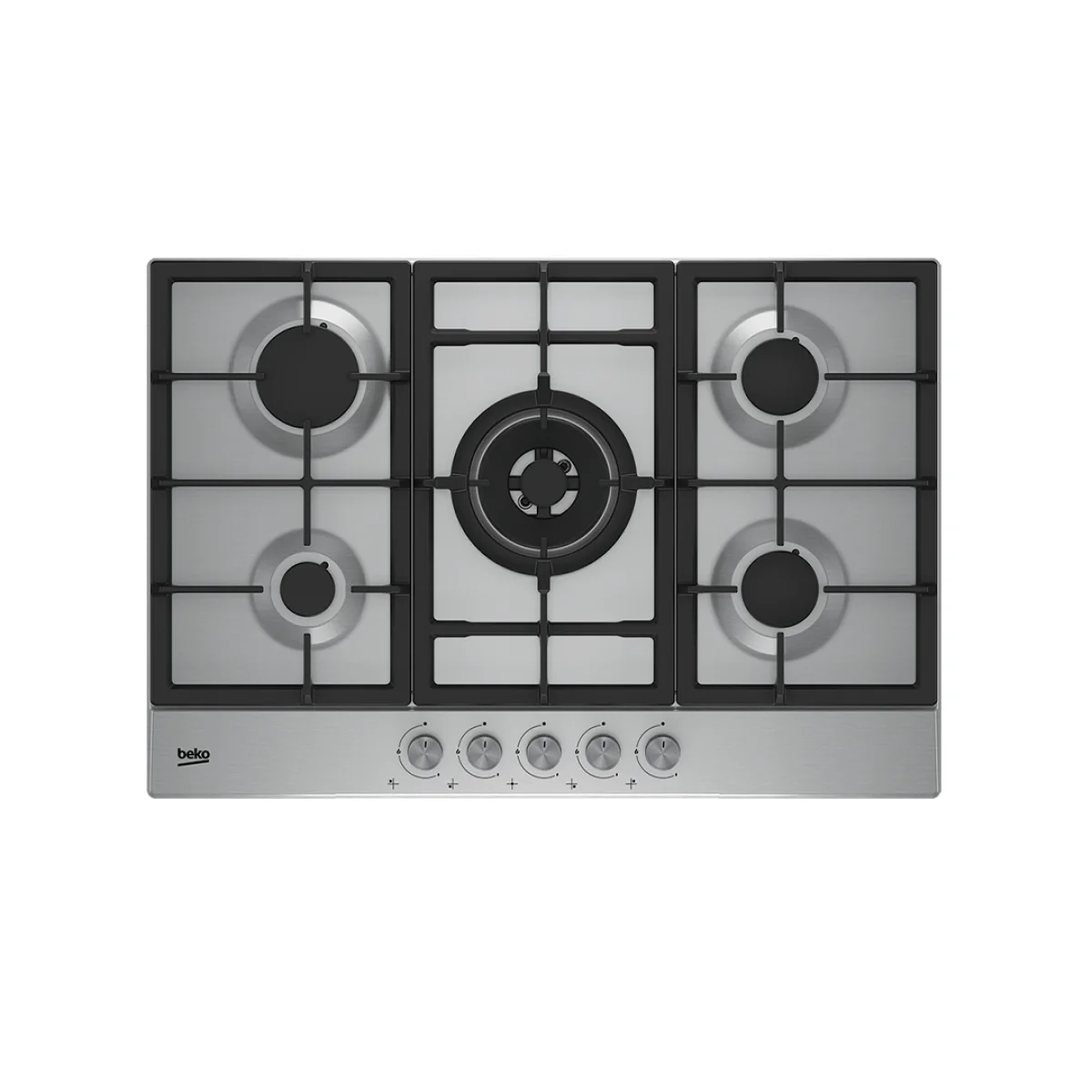 PLAQUE DE CUISSON BEKO ENCASTRABLE 5FEUX 90X60 A GAZ GRIS HIAW75225SL