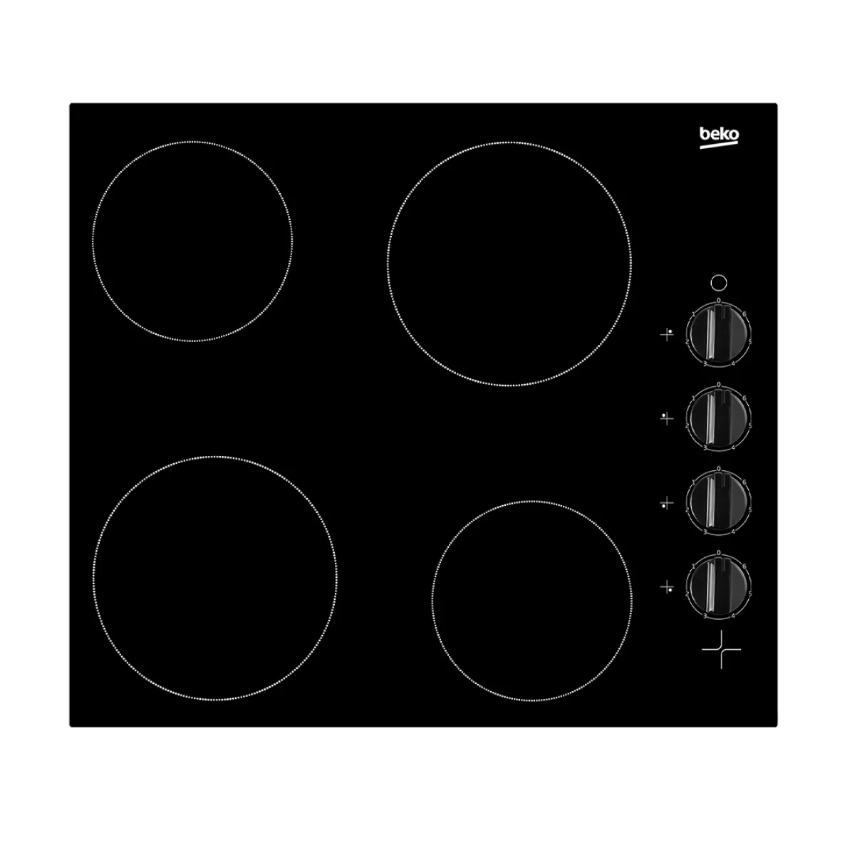 PLAQUE BEKO ENCASTRABLE VITROCERAMIQUE 60CM HIC64100