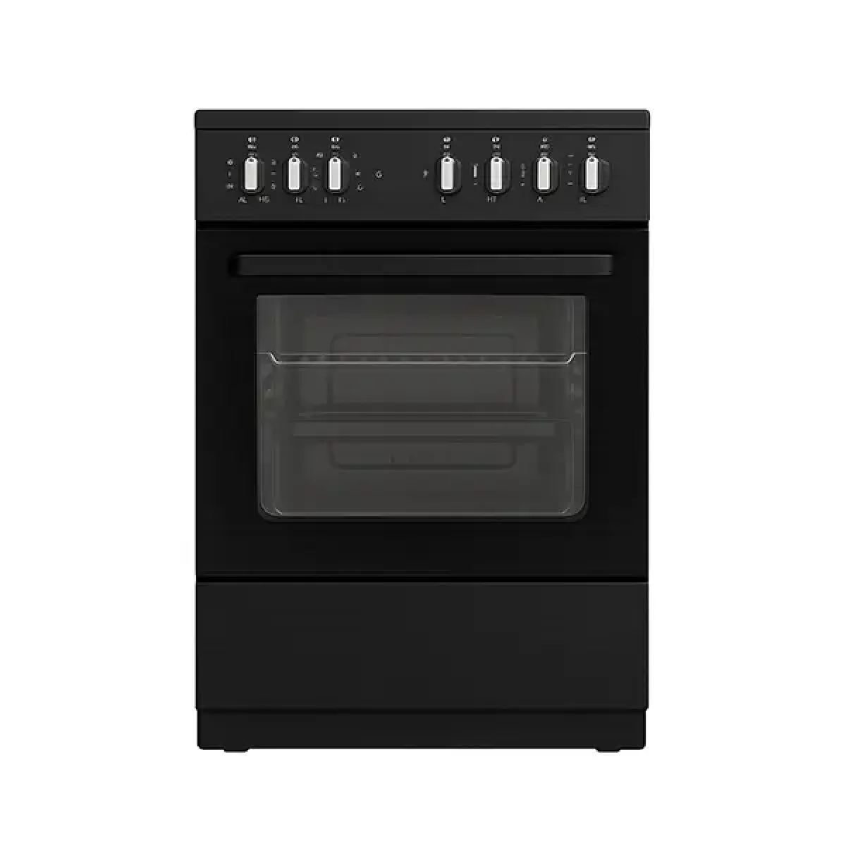 CUISINIERE ENDURO 4FEUX 60X60 3F A GAZ 1F ELECTRIQUE + FOUR A GAZ AFS6031G