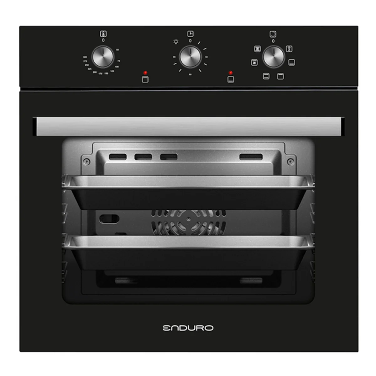 FOUR ENDURO ENCASTRABLE ELECTRIQUE  60X60 MULTIFONCTIONS NOIR L65111