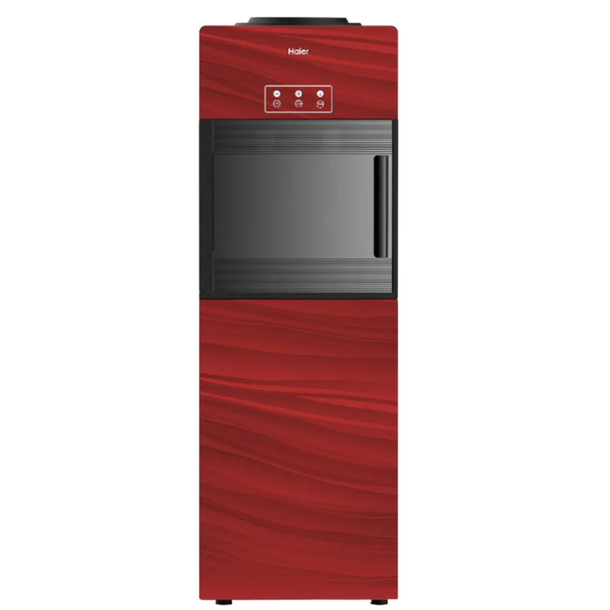 FONTAINE HAIER AVEC FRIGO ROUGE HWDC2461R