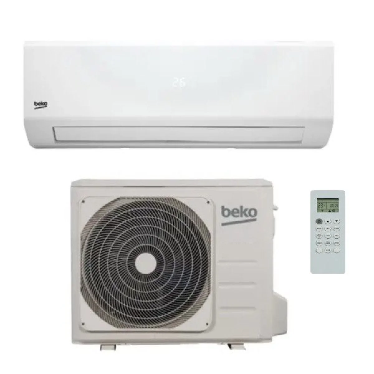 SPLIT BEKO 12000BTU 1.5CV GAZ R410
