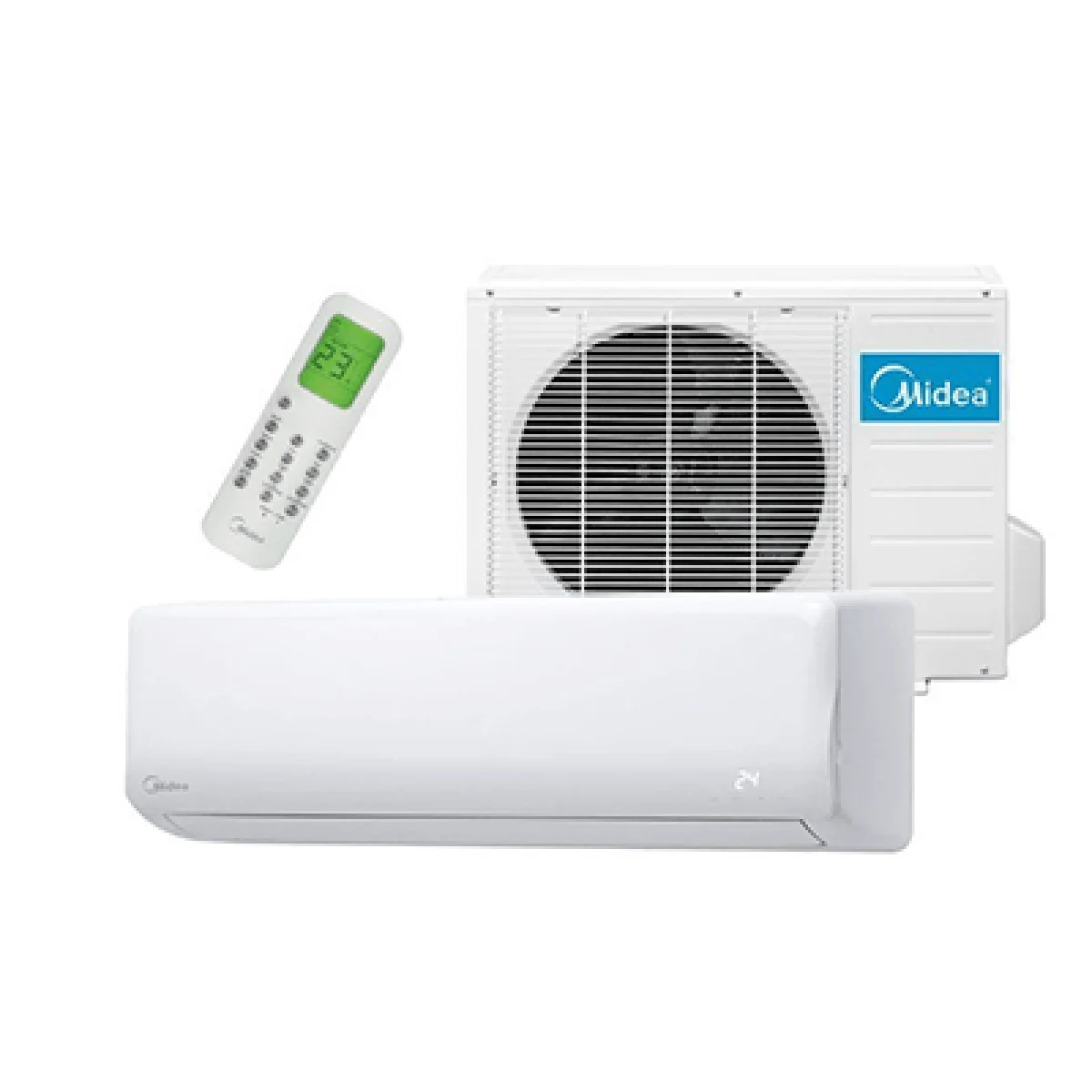 SPLIT MIDEA GAZ R410 – 9000 A 24000 BTU (1,25 CV A 3 CV)