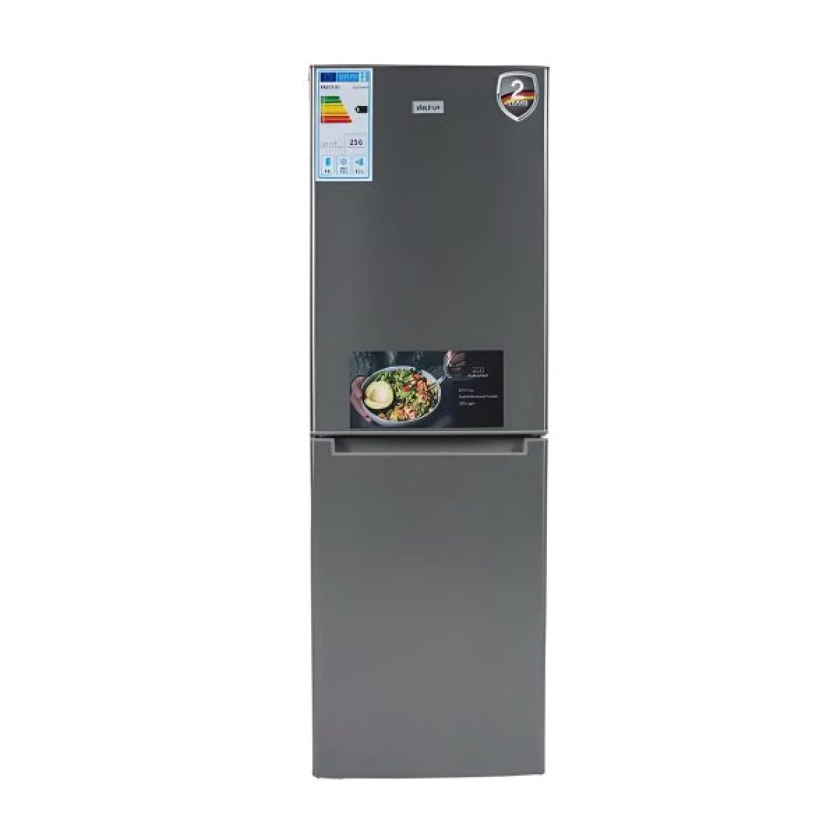 REFRIGERATEUR ELACTRON COMBINE 3TIROIRS 140LITRES SILVER EL-152CBDI