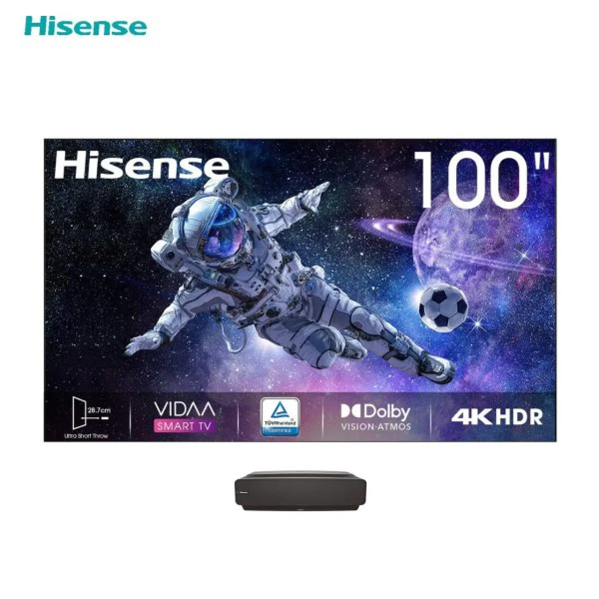 TELEVISEUR HISENSE 100"" SMART VIDA  4K LASER 100L5