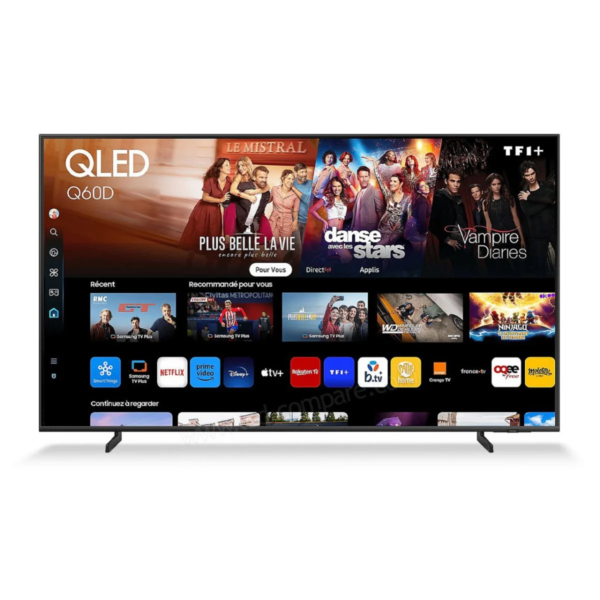 TELEVISEUR SAMSUNG 65" QLED 4K 65Q60D