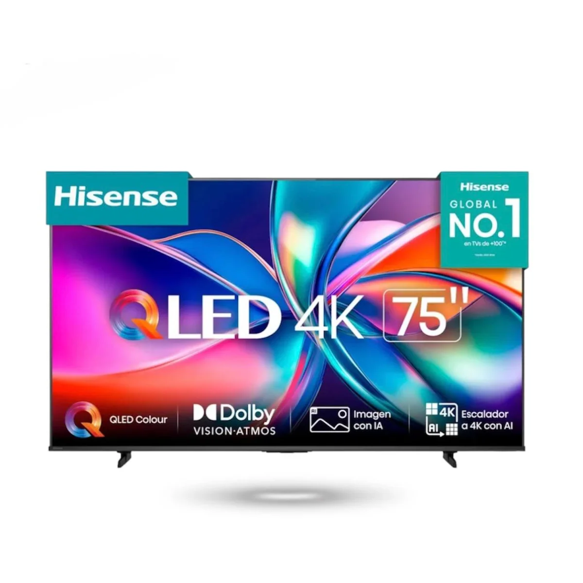 TELEVISEUR HISENSE 85″ LED SMART VIDAA 4K QLED QUANTUM DOT 85Q6N