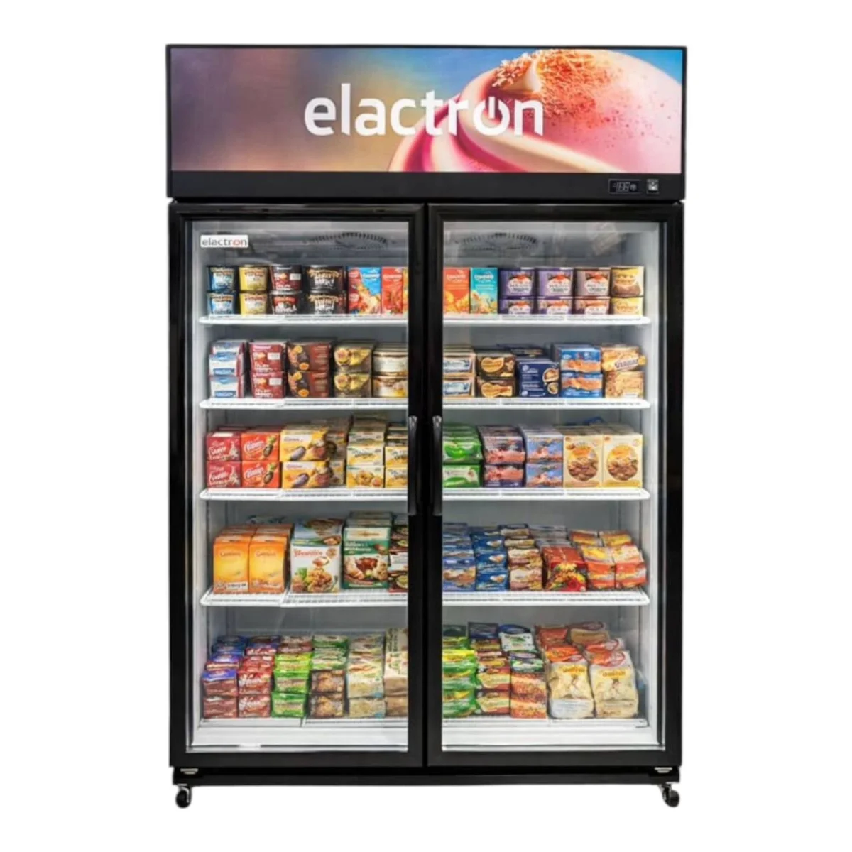 REFRIGERATEUR ELACTRON VITRINE 2PORTES 800LITRES ISC-630WS