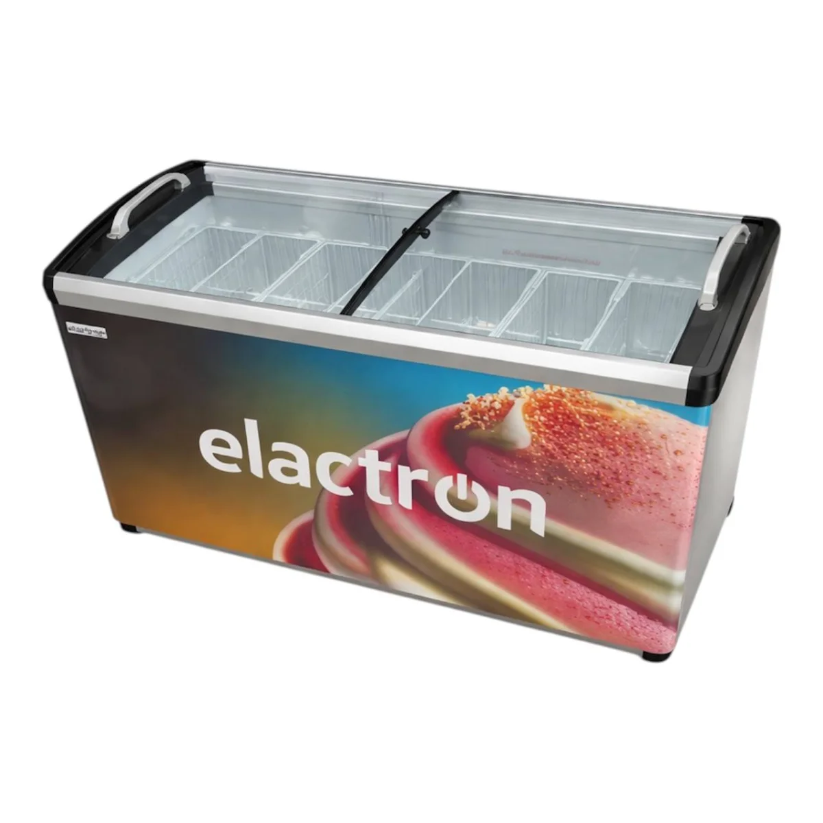 CONGELATEUR ELACTRON HORIZONTAL 60OLITRES VITRINE SD519BY