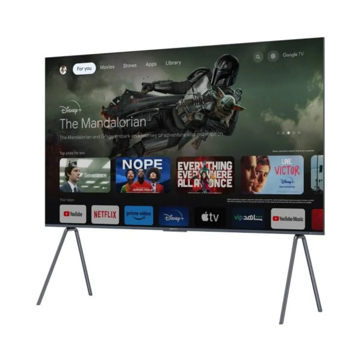 TELEVISEUR ELACTRON 98″ SMART QLED GOOGLE TV TS-9801S