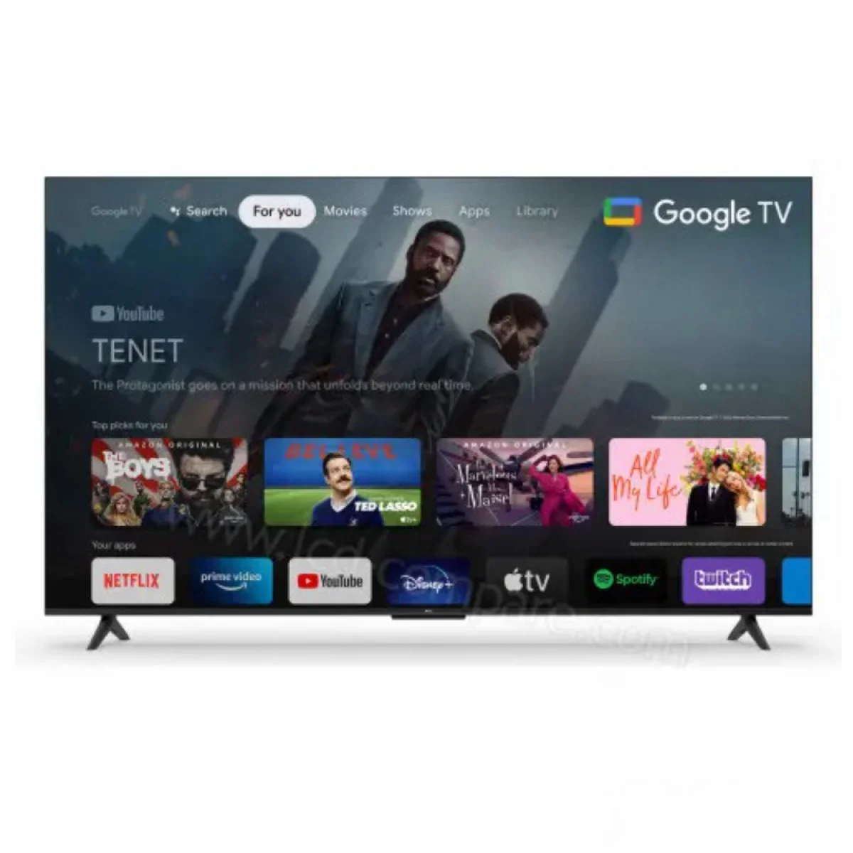 TELEVISEUR TCL 85" SMART GOOGLE TV 4K P745 / 85C655ZXM