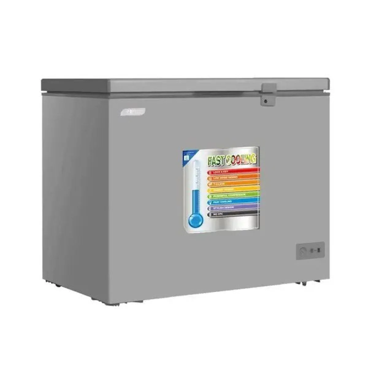 CONGELATEUR SMART TECHNOLOGY HORIZONTAL 30OLITRES GRIS STCC-287M