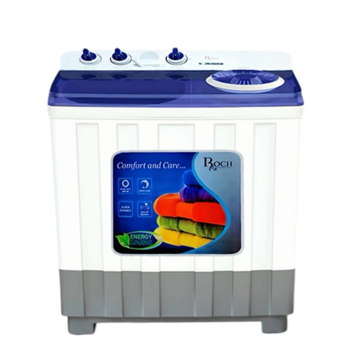 MACHINE A LAVER ROCH 9KG SEMI AUTOMATIQUE RWM910TT-J(W)