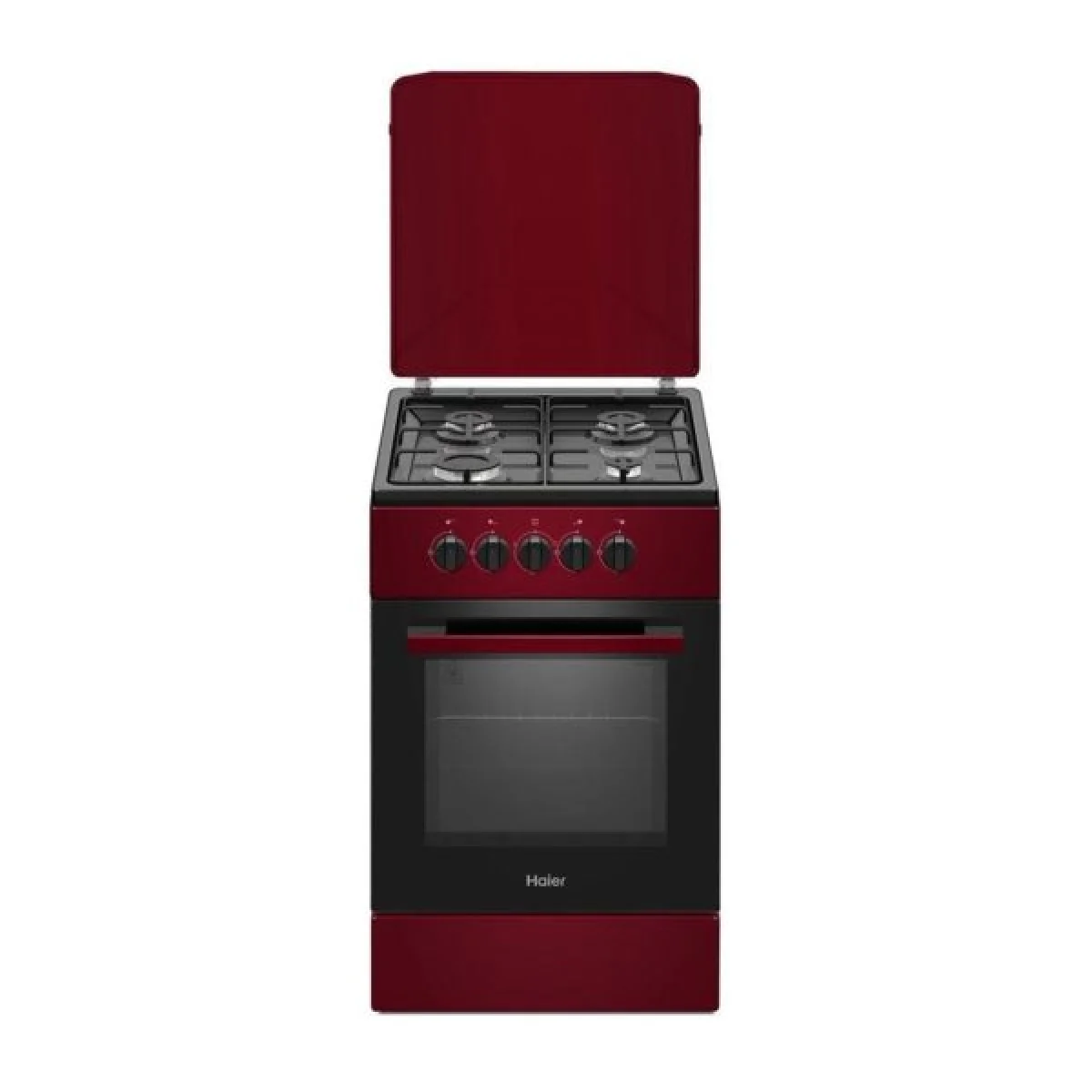 CUISINIERE HAIER 4FEUX 50X50 ROUGE HCR1040EGR