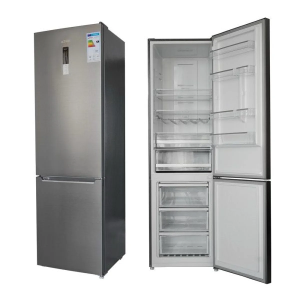 REFRIGERATEUR ASTECH COMBINE 3TIROIRS 356LITRES INOX FC397INO-GO