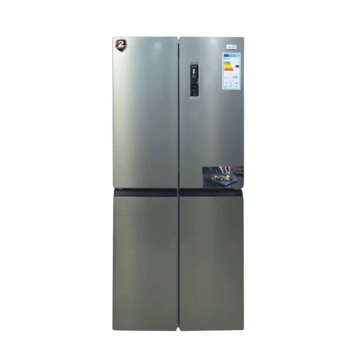 REFRIGERATEUR ELACTRON SIDE BY SIDE 4PORTES SILVER EL57MDI