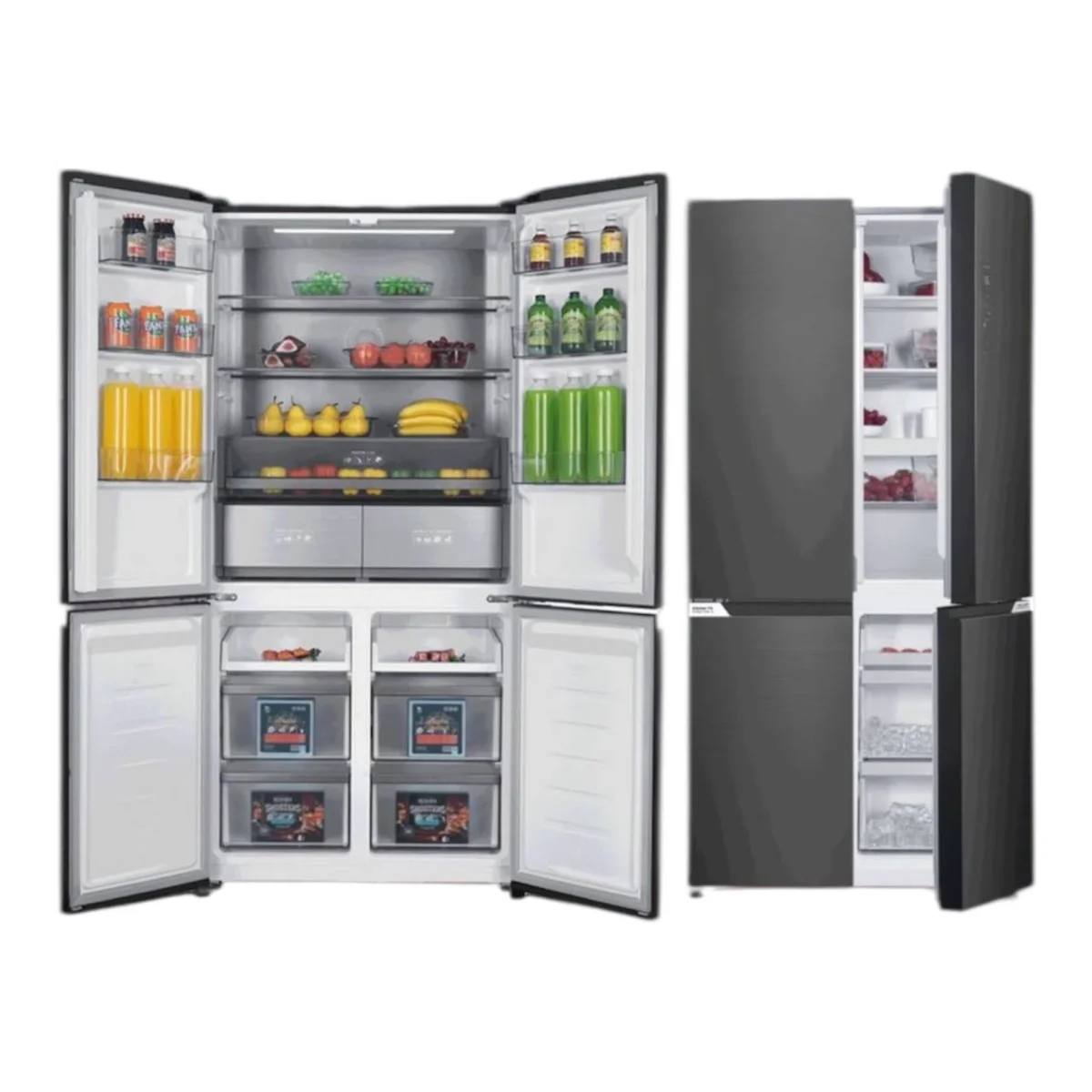 REFRIGERATEUR ELACTRON SIDE BY SIDE 4PORTES NEW MODELE 505LITRES EL541FDB