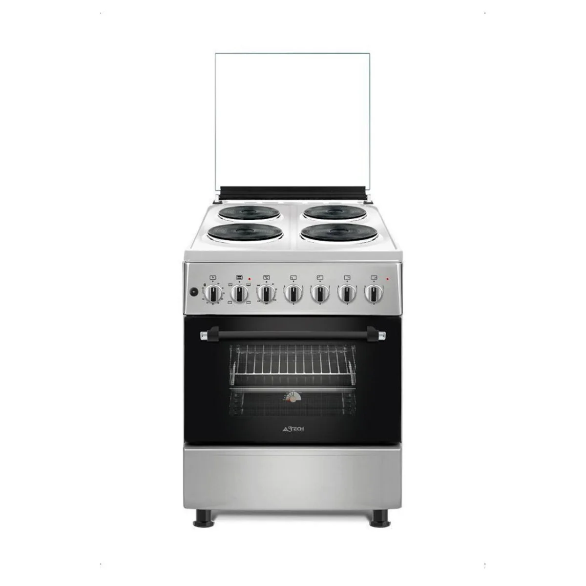 CUISINIERE ASTECH 4FEUX 60X60 3FEUX GAZ IFEUX ELECTRIQUE + FOUR A GAZ EL31GEL