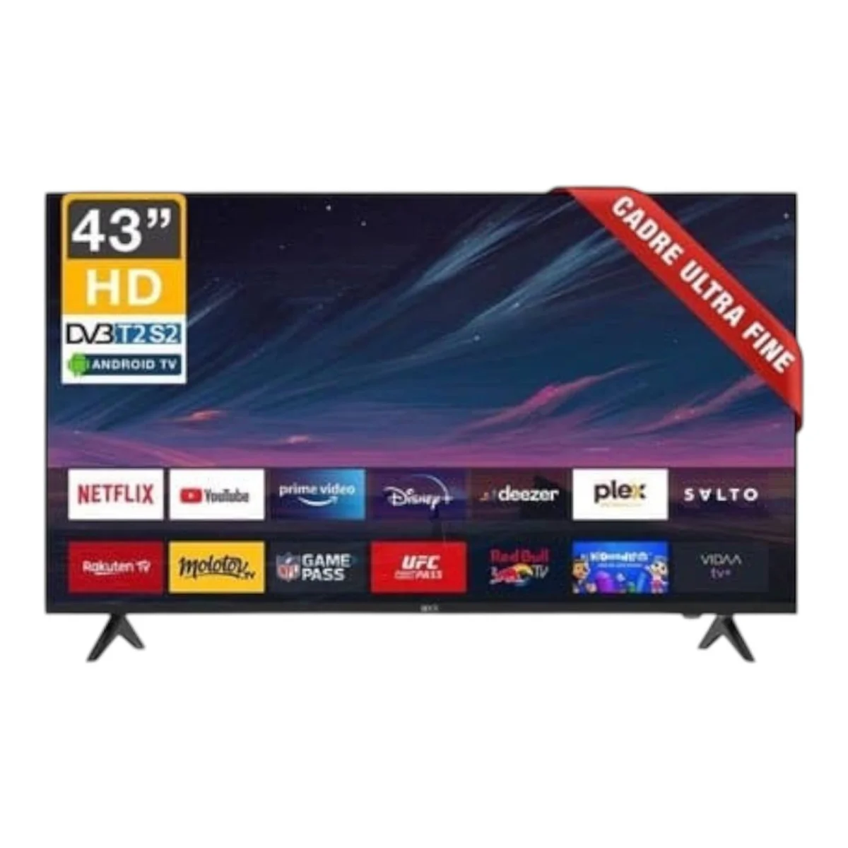 TELEVISEUR ROCH 43″ SMART ANDROID RH-LE32DSA-C