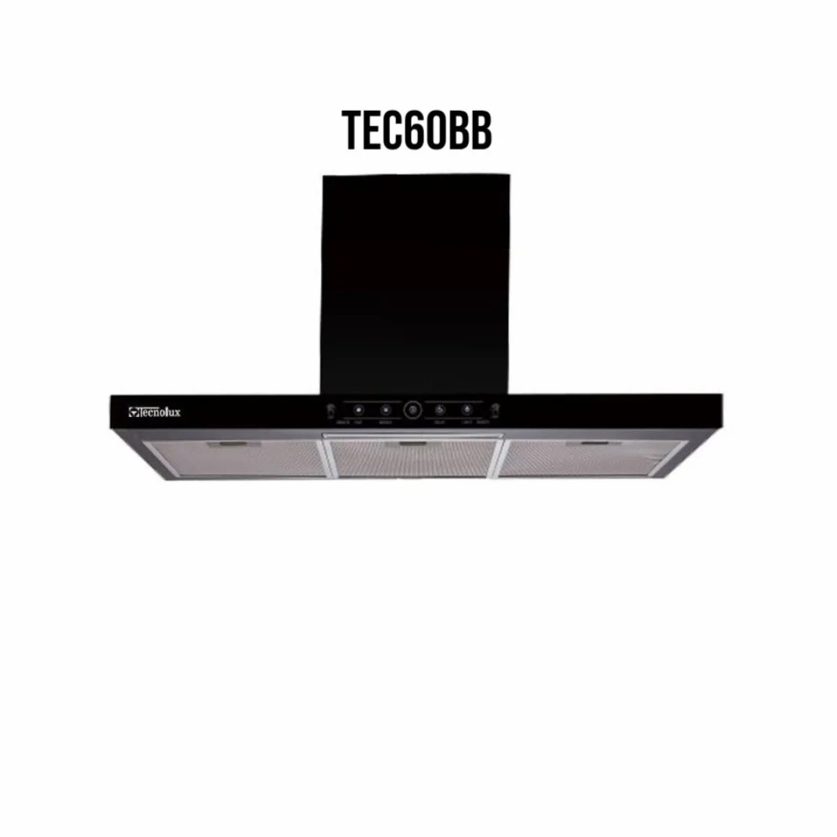 HOTTE DE CUISINE TECHNOLUX 60X60 AVEC SORTIE NOIR TEC60BB
