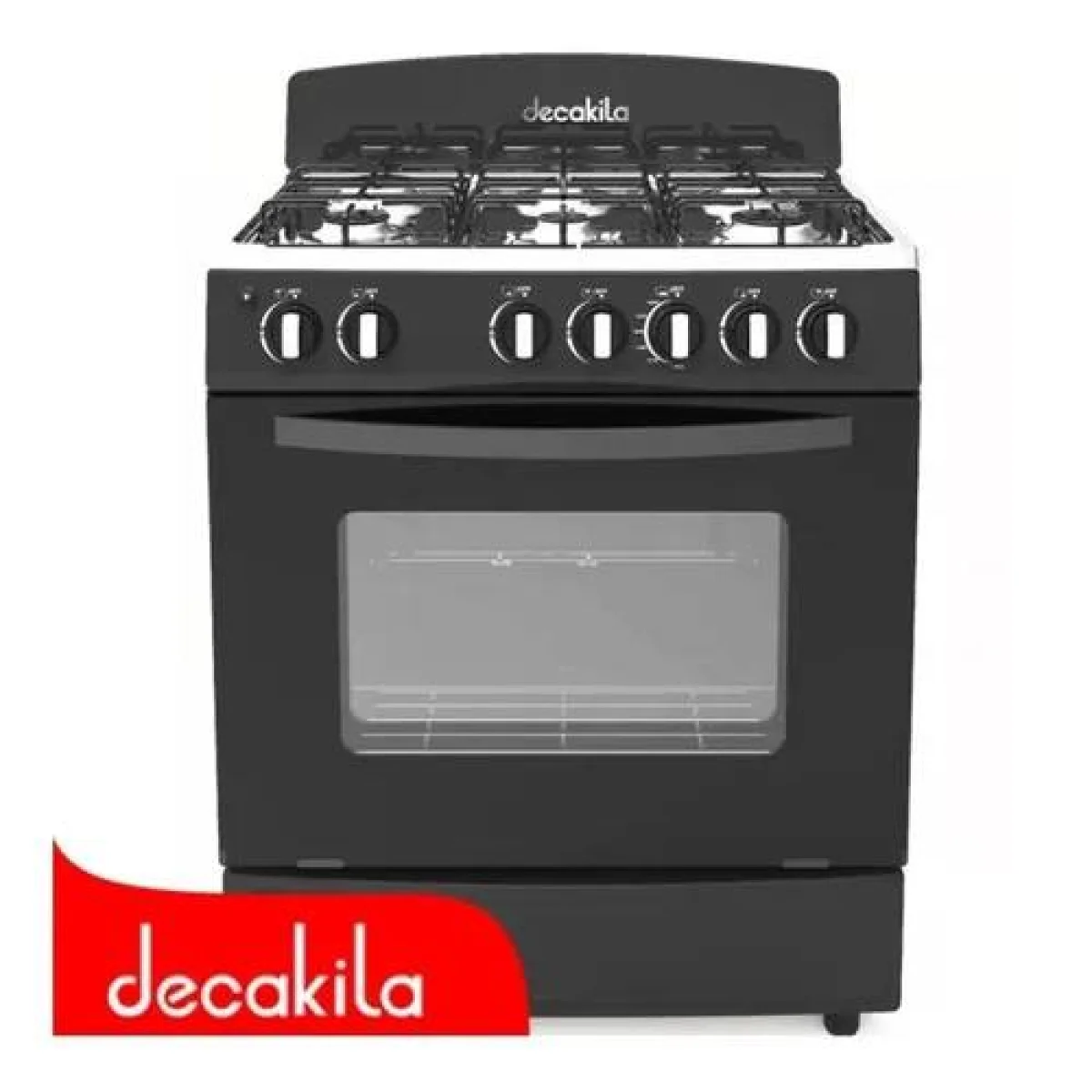 CUISINIERE A GAZ 6FEUX DECAKILA KUGS004B