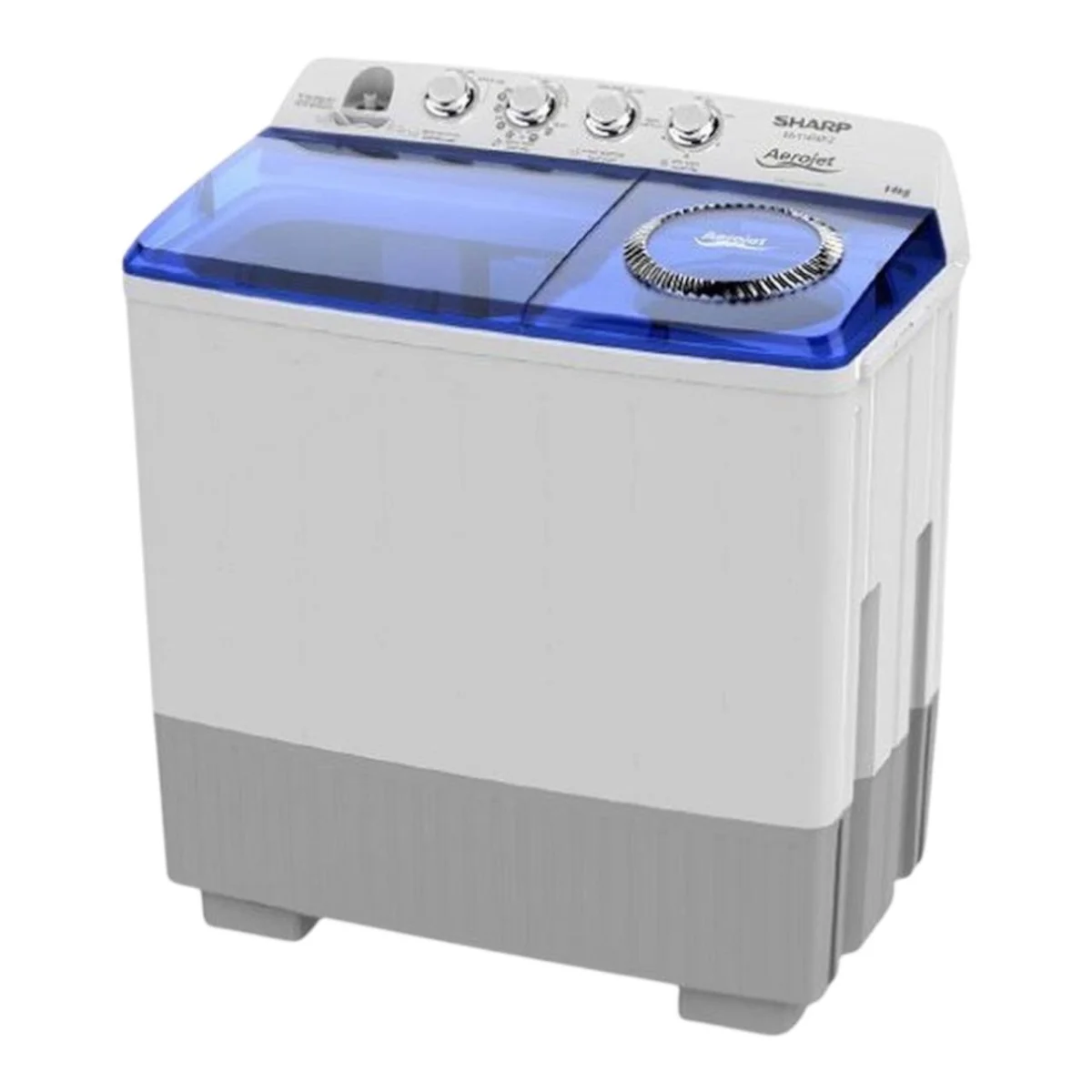 MACHINE A LAVER SHARP 12KG SEMI AUTOMATIC BLANC ES-T12AP-X