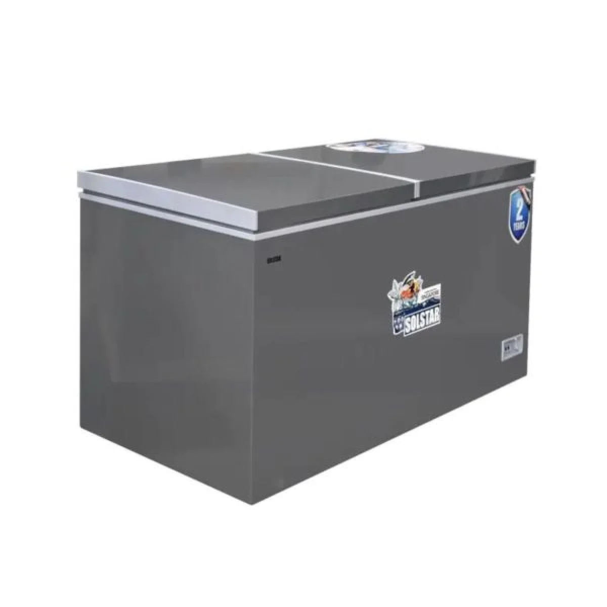 CONGELATEUR SOLSTAR HORIZONTAL 600LITRES SILVER CF579 ECDGSLVSS