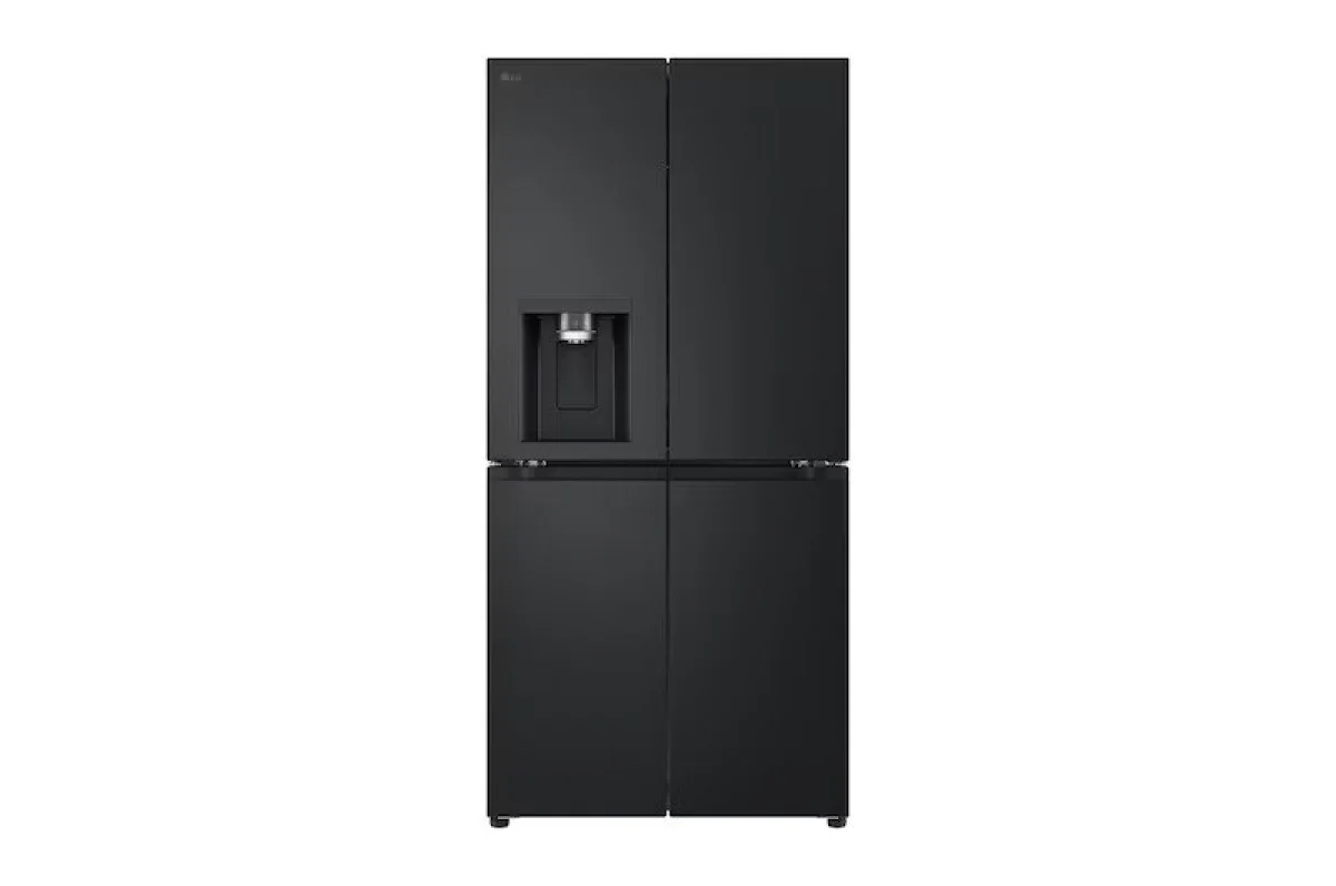REFRIGERATEUR LG SIDE BY SIDE 4PORTES + DIST D'EAU NOIR GC-L22FFOPB
