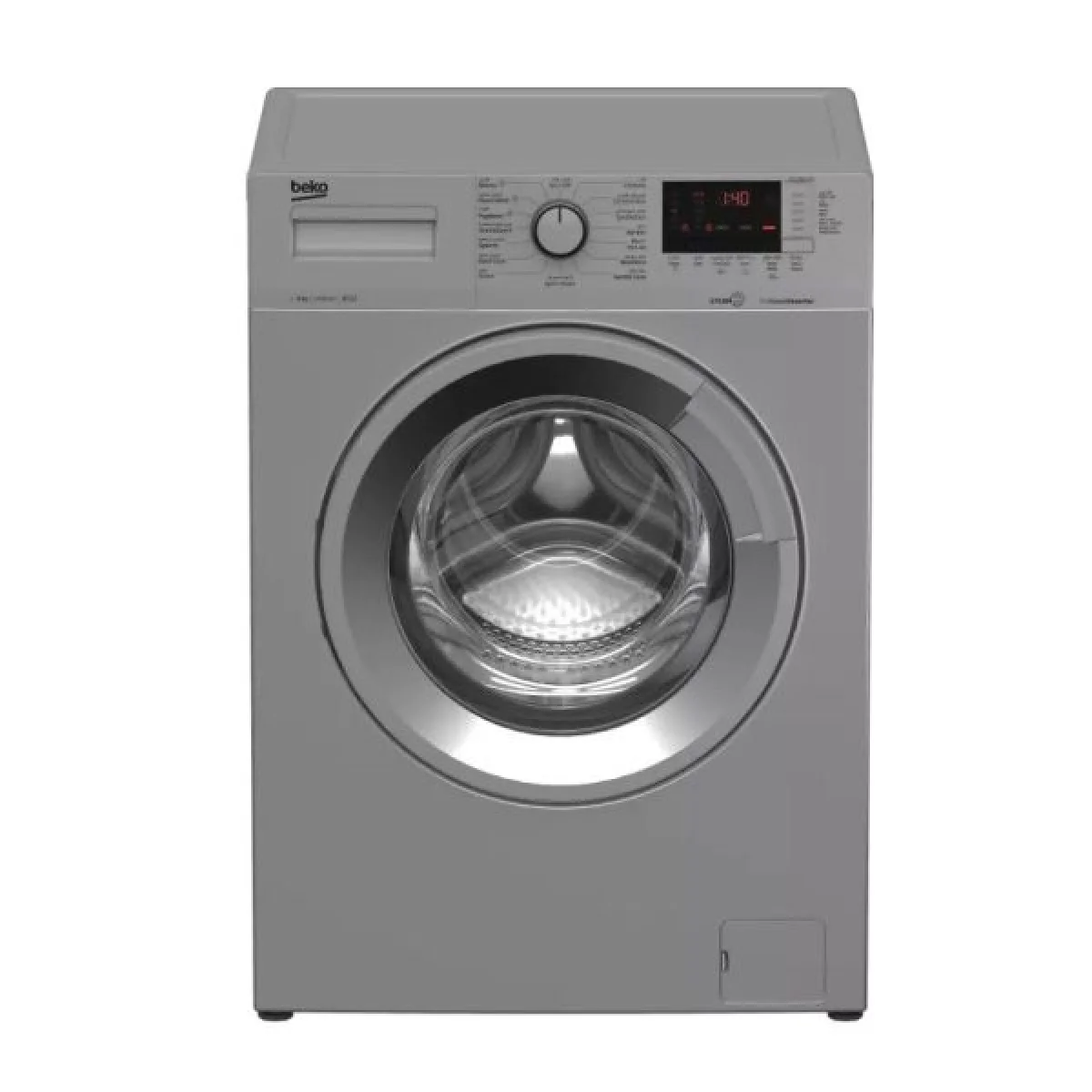 MACHINE A LAVER BEKO 8KG A++ +VERROUILLAGE ENFANT SILVER WTA8612XSS