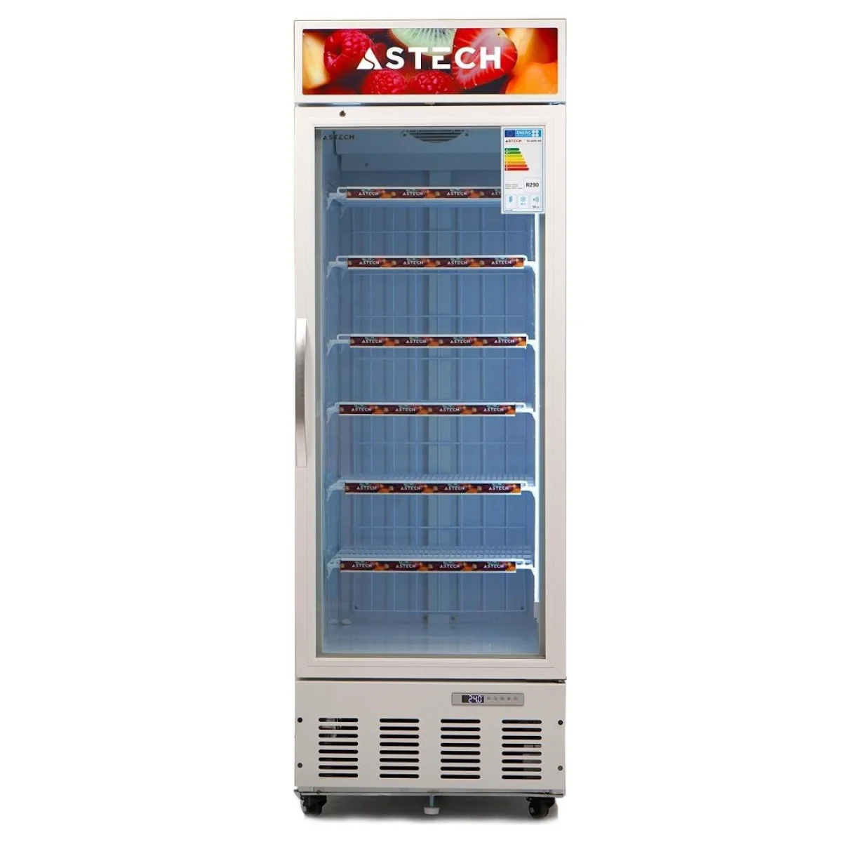 CONGELATEUR ASTECH VITRINE VERTICAL 424LITRES VC-S03F-AA