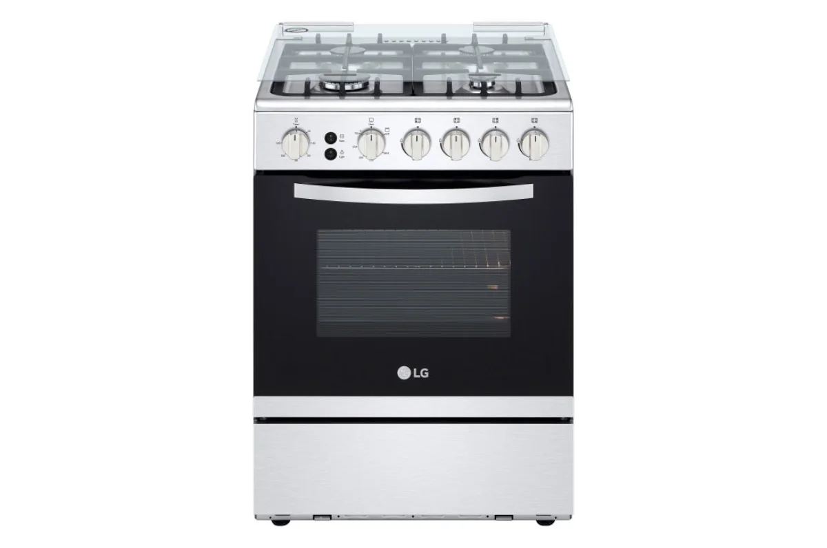 CUISINIERE LG 4FEUX 60X60 SILVER FA211RMA
