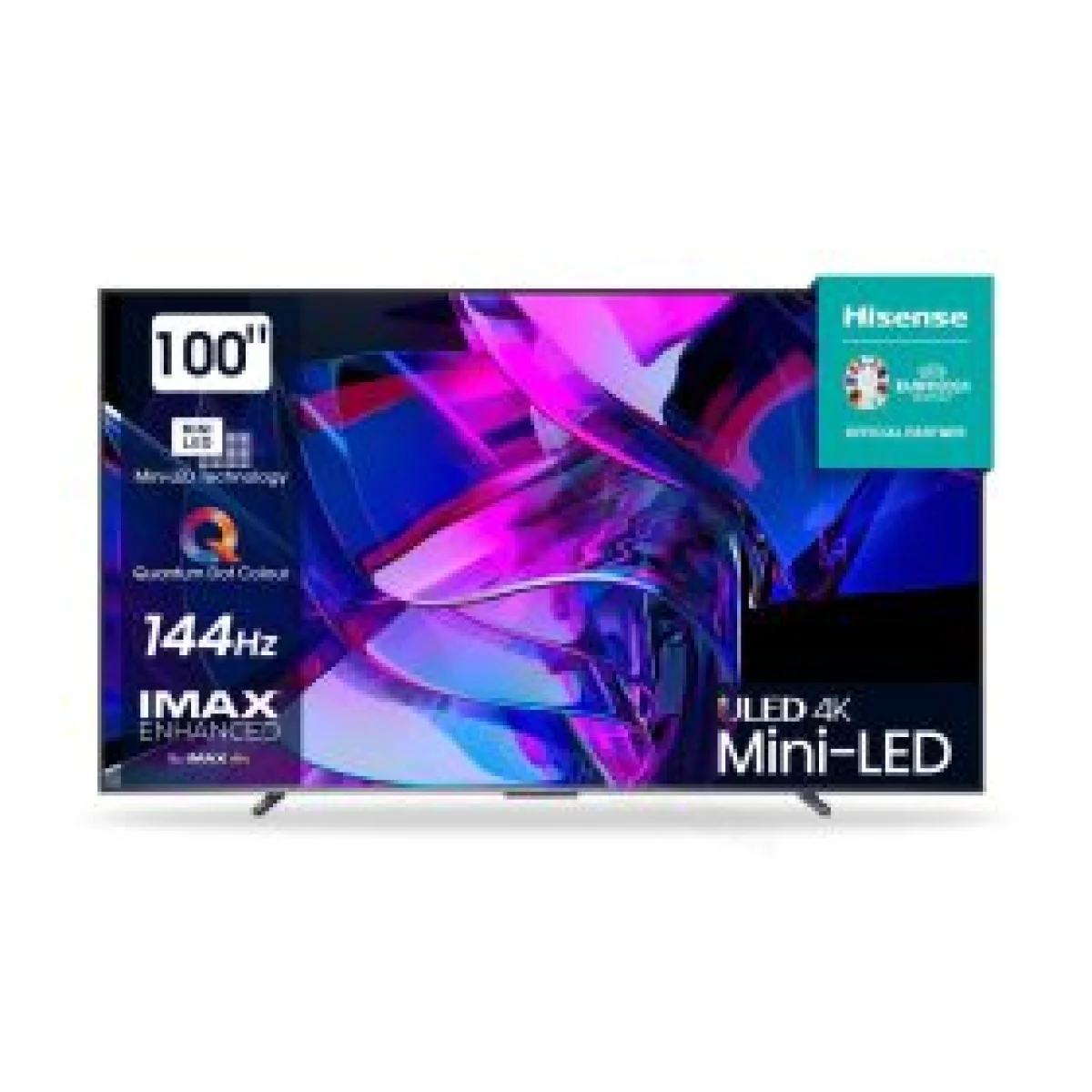 TELEVISEUR HISENSE 100"" SMART VIDA ULED QUANTUM DOT 4K 100U7K