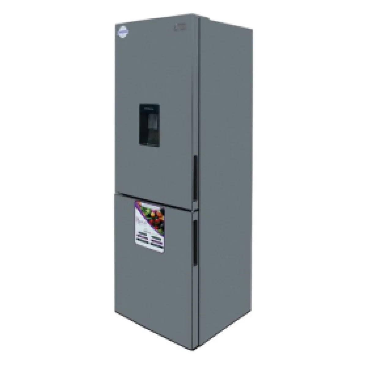 REFRIGERATEUR ROCH COMBINE 3TIROIRS 360LITRES AVEC FONTAINE NOSFROST A+ARGENTE RFR-360DB-B