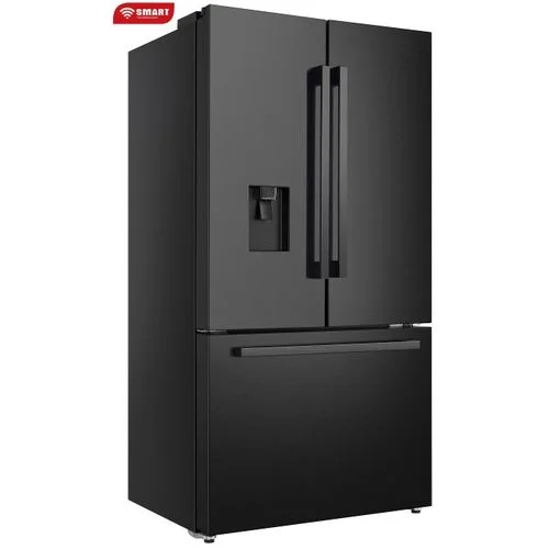 REFRIGERATEUR SMART TECHNOLOGY 3PORTES SIDE BY SIDE AVEC FONTAINE 630LITRES STCB-930WH