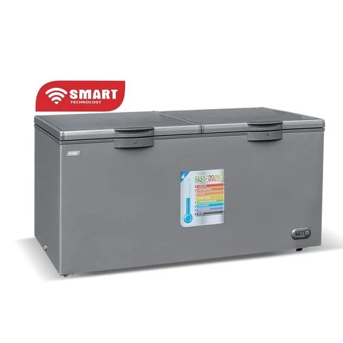 CONGELATEUR SMART TECHNOLOGY HORIZONTAL 640LITRES AVEC VITRE GRIS STCC640