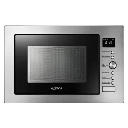 MICRO ONDE ASTECH ENCASTRABLE 25LITRES AVEC ECRAN NOIR GRIS MO25KHNT