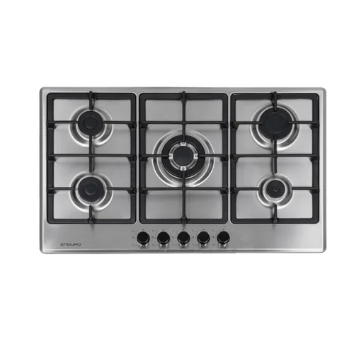 PLAQUE ENCASTRABLE ENDURO 5FEUX 90X60 A GAZ GRIS  B90BHI