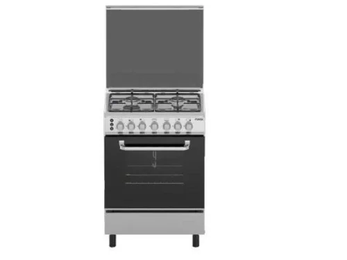 CUISINIERE FINIX 4FEUX 60X60 A GAZ GRIS G64NC-M