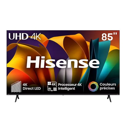 TELEVISEUR HISENSE 85“ LED SMART VIDAA UHD 4K 85A6N