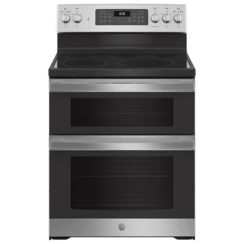CUISINIERE GE PROFIL ELECTRIQUE 5FEUX  A CONVECTION A FOUR DOUBLE JSBS86SPSS 
