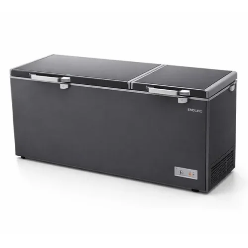 CONGELATEUR ENDURO HORIZONTAL 2PORTES 580LITRES GRIS FONCE CF580LDD