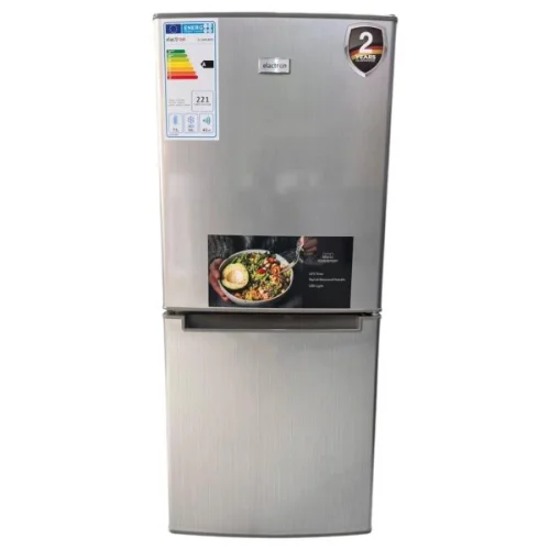 REFRIGERATEUR ELACTRON COMBINE 2TIROIRS 110LITRES SILVER EL-184CBSID