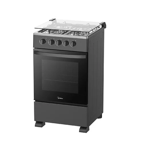 CUISINIERE MIDEA 4FEUX 50X55 NOIR  SP5055T082BG