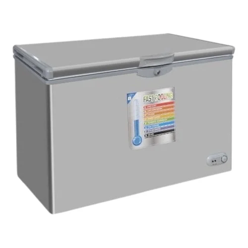 CONGELATEUR SMART TECHNOLOGY HORIZONTAL 400LITRES GRIS STCC385
