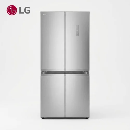 REFRIGERATEUR LG SIDE BY SIDE 4PORTES 434LITRES INVERTER GRIS GCFB41 FPLAM