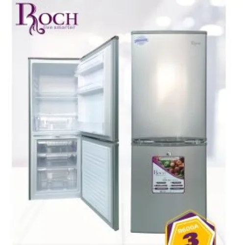 REFRIGERATEUR ROCH COMBINE 3TIROIRS 260LITRES GRIS RFR-260DB